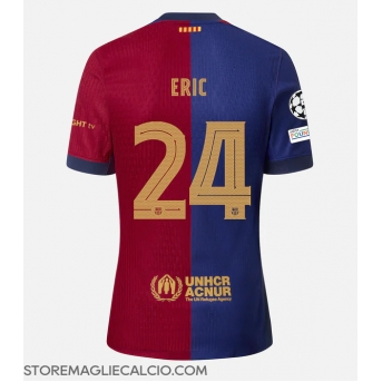 Barcelona Eric Garcia #24 Maglia Gara Casa Repliche 2024-25 Maniche Corte